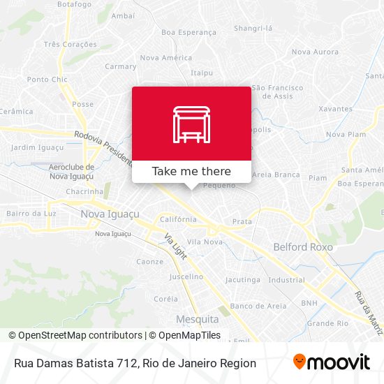 Rua Damas Batista 712 map