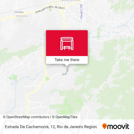 Estrada Da Cachamorra, 12 map