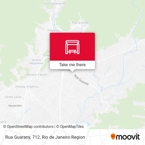 Rua Guarany, 712 map