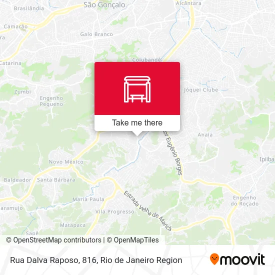 Rua Dalva Raposo, 816 map