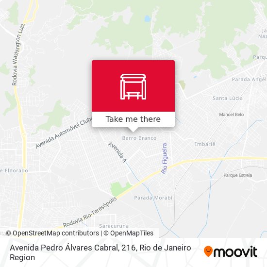 Avenida Pedro Álvares Cabral, 216 map