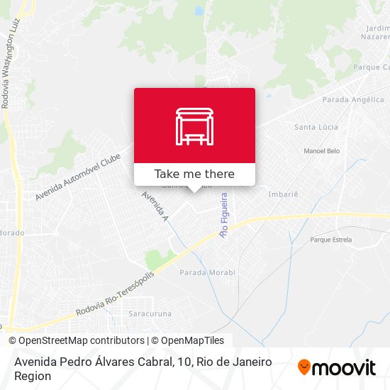 Avenida Pedro Álvares Cabral, 10 map