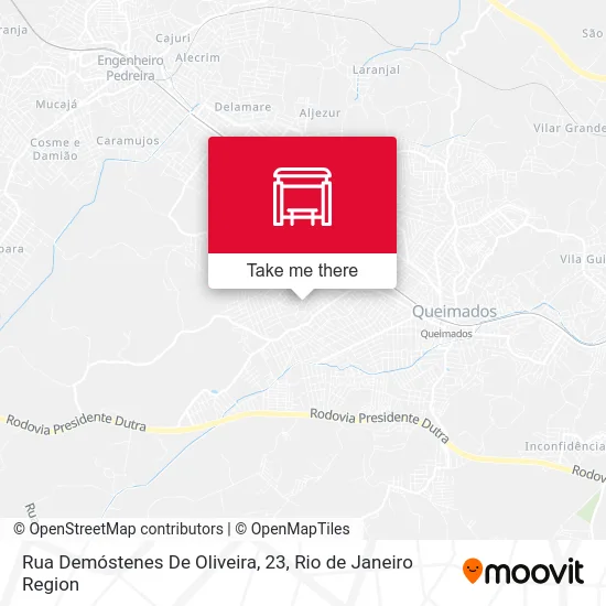 Rua Demóstenes De Oliveira, 23 map