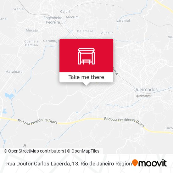Rua Doutor Carlos Lacerda, 13 map