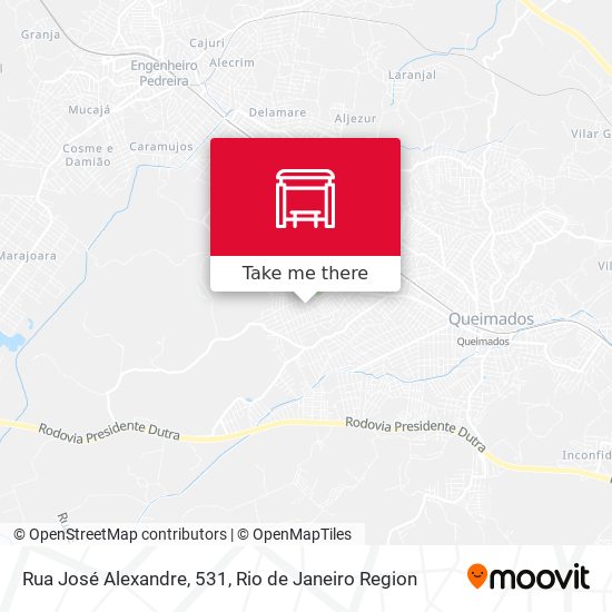 Rua José Alexandre, 531 map