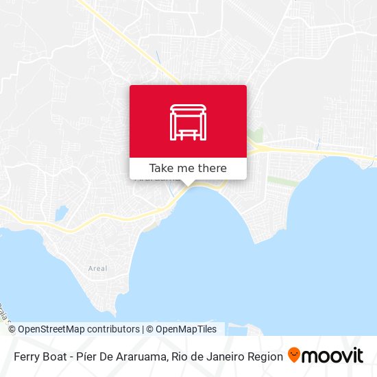 Ferry Boat - Píer De Araruama map