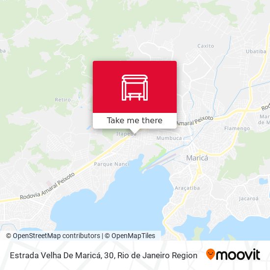 Estrada Velha De Maricá, 30 map