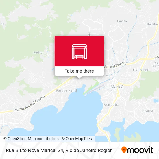 Rua B Lto Nova Marica, 24 map