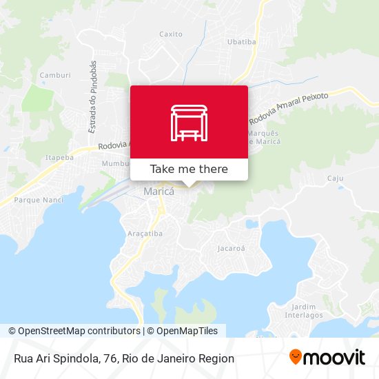 Rua Ari Spindola, 76 map