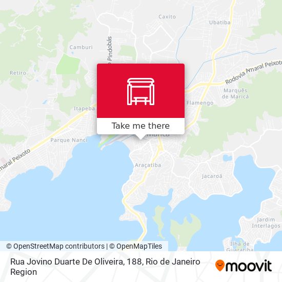 Rua Jovino Duarte De Oliveira, 188 map