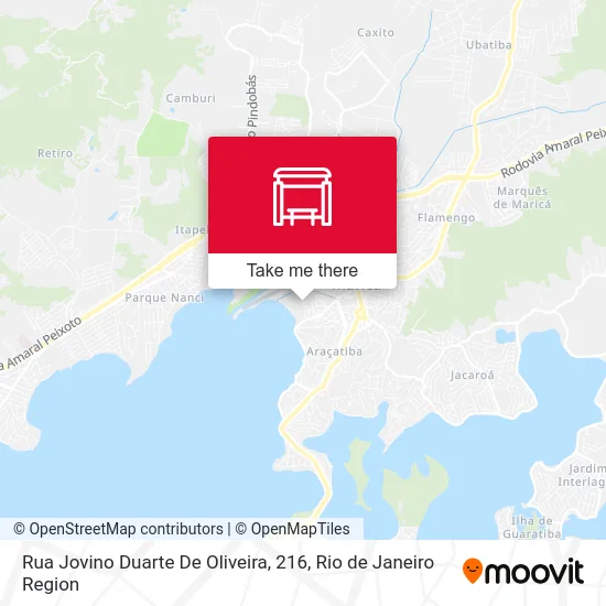 Rua Jovino Duarte De Oliveira, 216 map