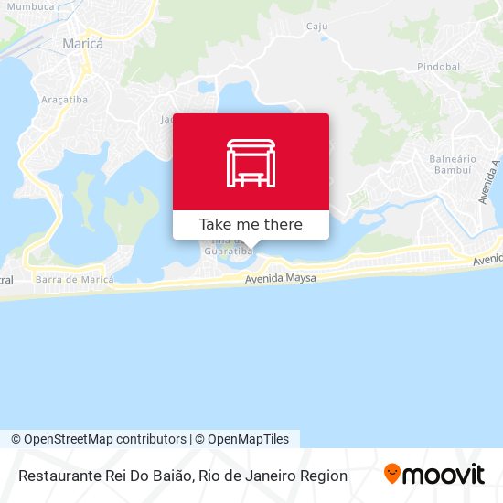 Restaurante Rei Do Baião map