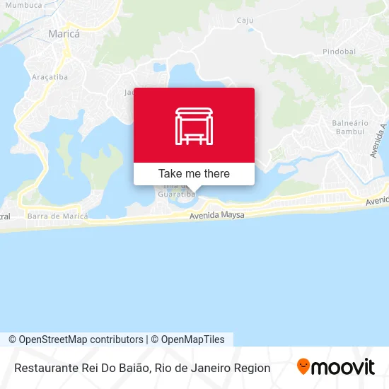 Restaurante Rei Do Baião map