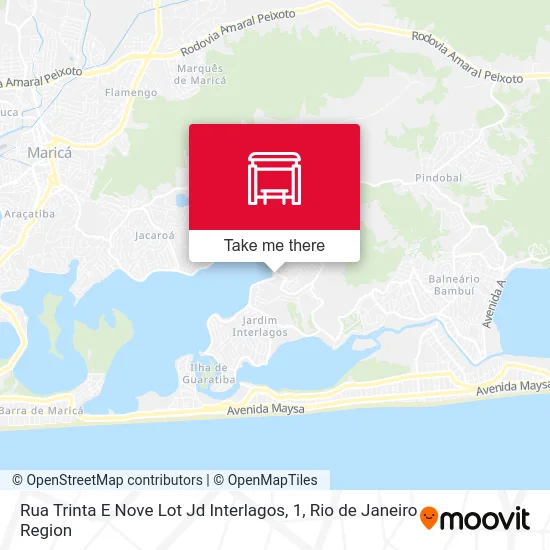 Rua Trinta E Nove Lot Jd Interlagos, 1 map