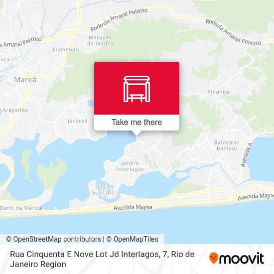 Rua Cinquenta E Nove Lot Jd Interlagos, 7 map