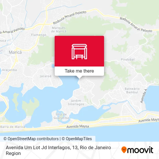 Avenida Um Lot Jd Interlagos, 13 map