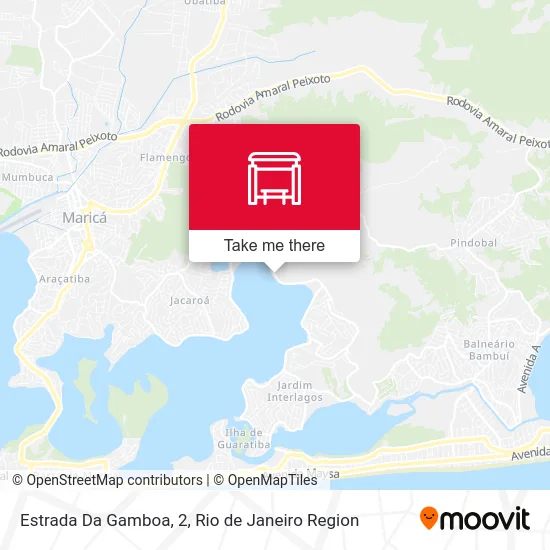 Estrada Da Gamboa, 2 map