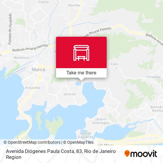 Avenida Diógenes Paula Costa, 83 map