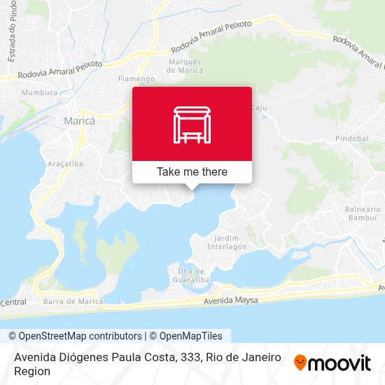 Avenida Diógenes Paula Costa, 333 map