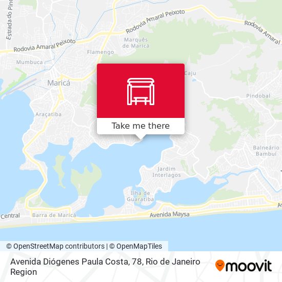 Avenida Diógenes Paula Costa, 78 map