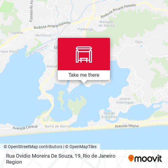 Rua Ovidio Moreira De Souza, 19 map