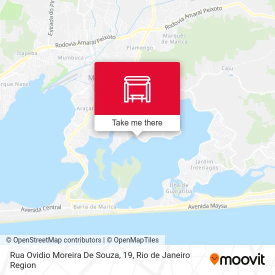 Rua Ovidio Moreira De Souza, 19 map