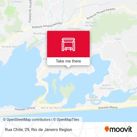 Rua Chile, 29 map