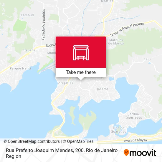 Rua Prefeito Joaquim Mendes, 200 map