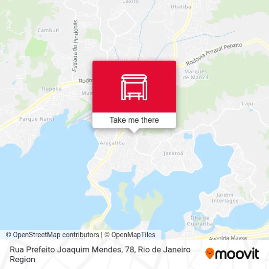Rua Prefeito Joaquim Mendes, 78 map