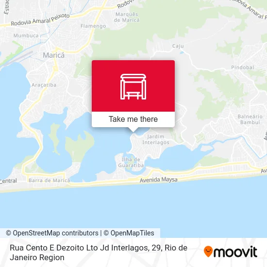 Rua Cento E Dezoito Lto Jd Interlagos, 29 map