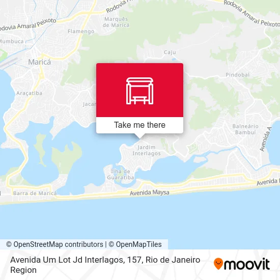 Avenida Um Lot Jd Interlagos, 157 map