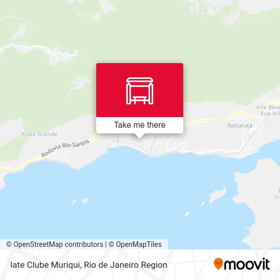 Iate Clube Muriqui map