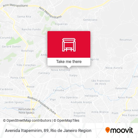 Avenida Itapemirim, 89 map