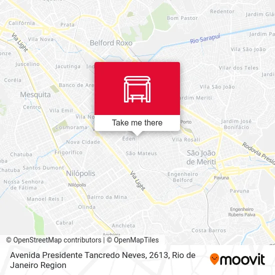 Avenida Presidente Tancredo Neves, 2613 map