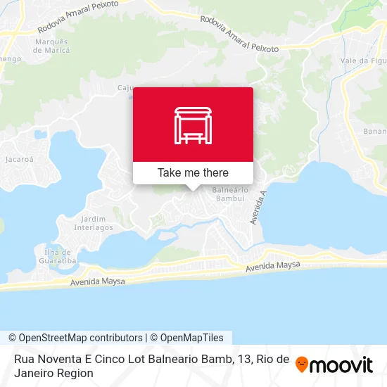 Rua Noventa E Cinco Lot Balneario Bamb, 13 map