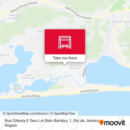 Rua Oitenta E Seis Lot Baln Bambui, 1 map