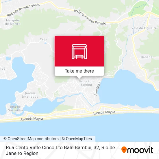 Rua Cento Vinte Cinco Lto Baln Bambui, 32 map