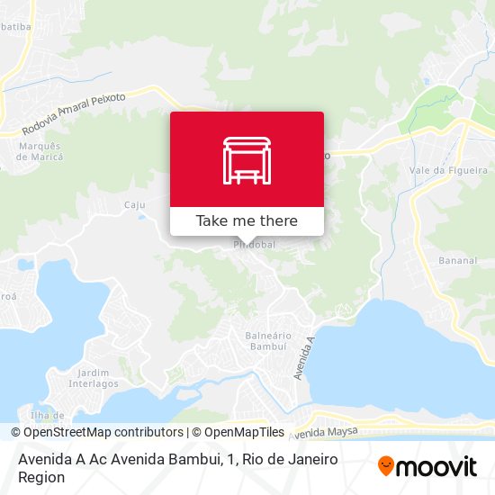 Avenida A Ac Avenida Bambui, 1 map