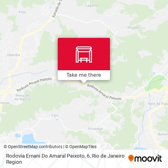 Rodovia Ernani Do Amaral Peixoto, 6 map
