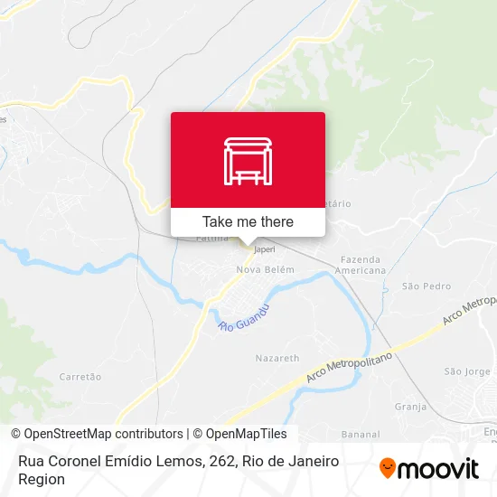 Rua Coronel Emídio Lemos, 262 map