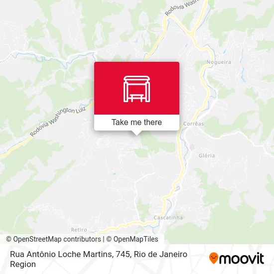 Rua Antônio Loche Martins, 745 map