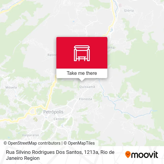 Rua Silvino Rodrigues Dos Santos, 1213a map