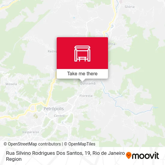 Rua Silvino Rodrigues Dos Santos, 19 map