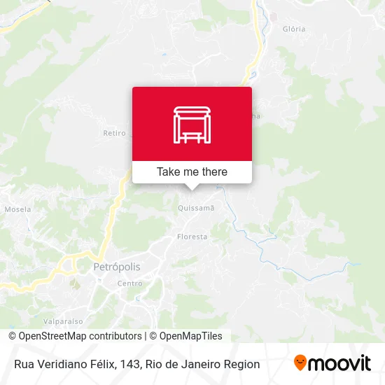 Rua Veridiano Félix, 143 map
