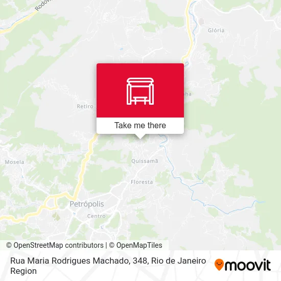 Rua Maria Rodrigues Machado, 348 map
