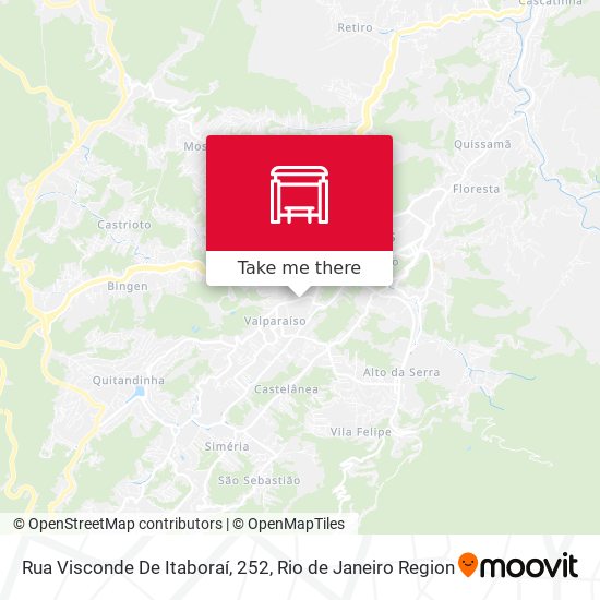 Rua Visconde De Itaboraí, 252 map