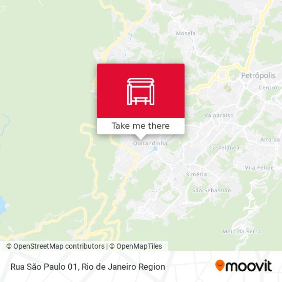 Rua São Paulo 01 map