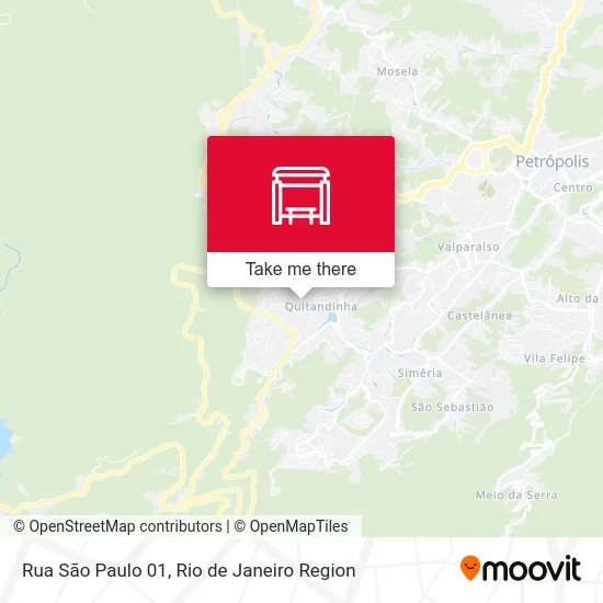 Rua São Paulo 01 map