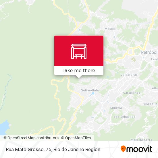 Rua Mato Grosso, 75 map