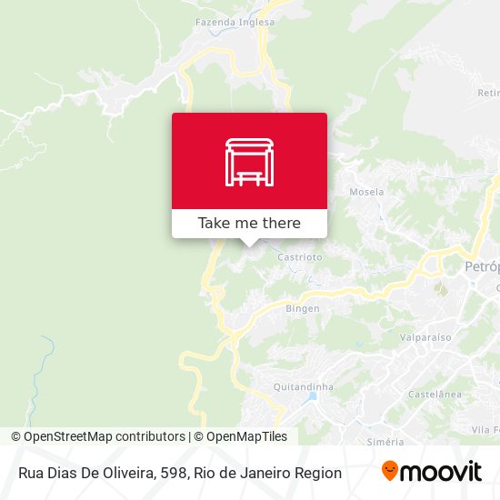 Rua Dias De Oliveira, 598 map